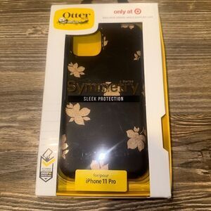 OtterBox Apple iPhone 11 Pro Symmetry Phone Case 77-83731 - Gold Flowers. T